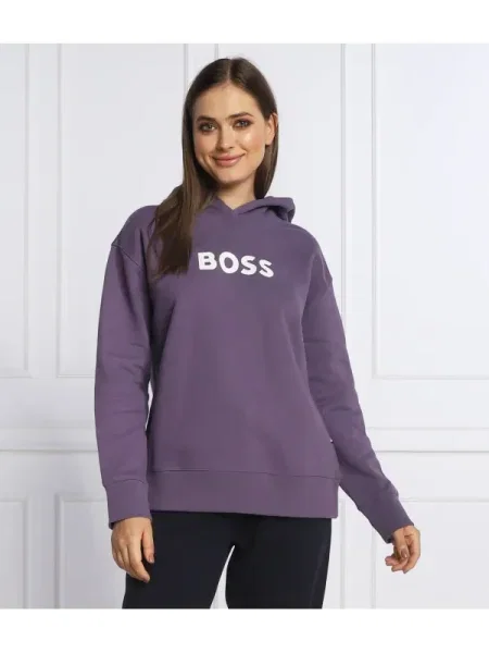 BOSS BLACK Hanorac | Relaxed fit negru