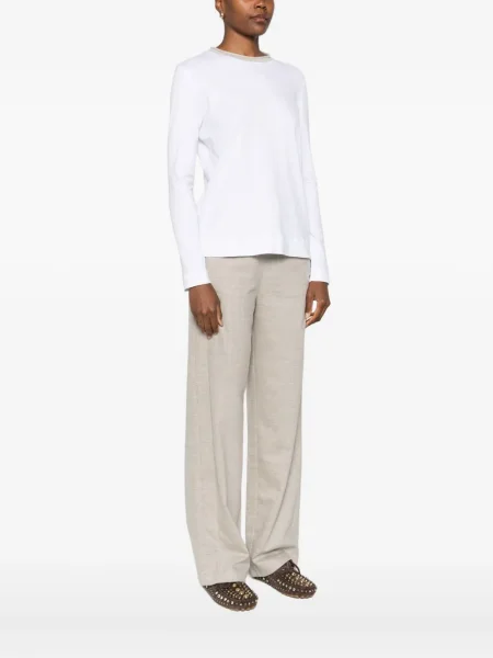 Tricou Gran Sasso lung alb
