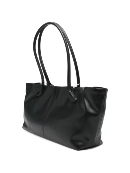 Geantă shopper Low Classic din piele clasică negru