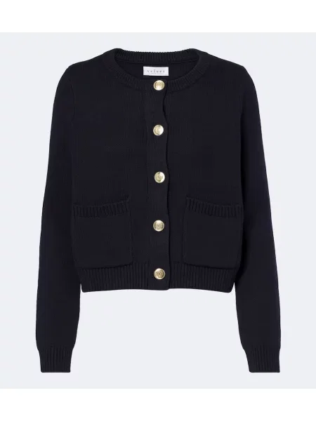 Cardigan Velvet din cașmir albastru