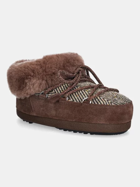 Moon Boot cizme de iarnă MB X GIR EVX CHALET MULE FUR maro