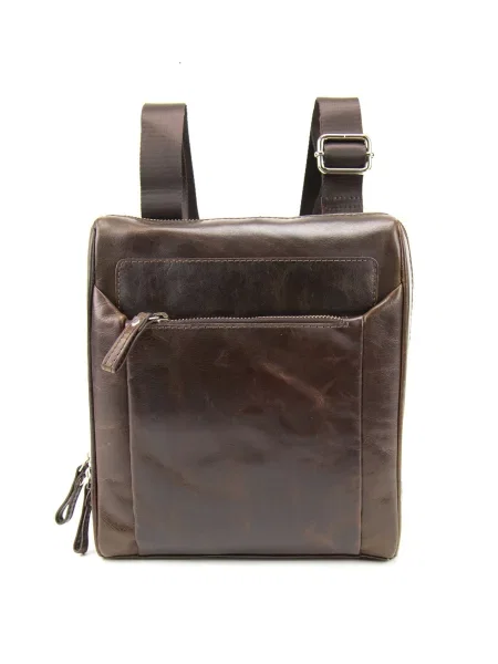 RoyalBag Мессенджер Шкіра коричневий