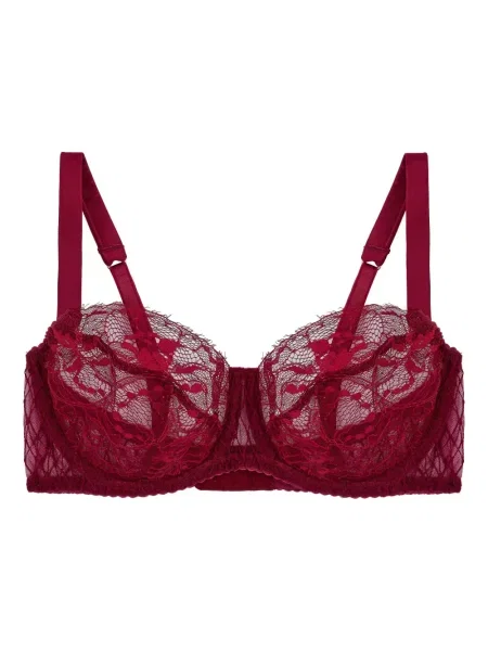 Sutien Fleur Of England din dantelă roșu