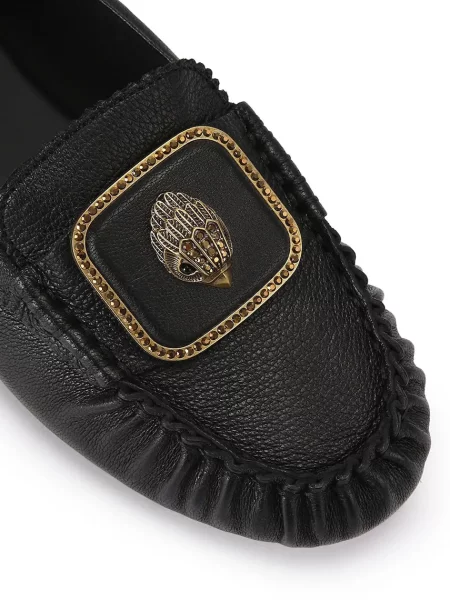 Кожаные мокасины Kurt Geiger London черные