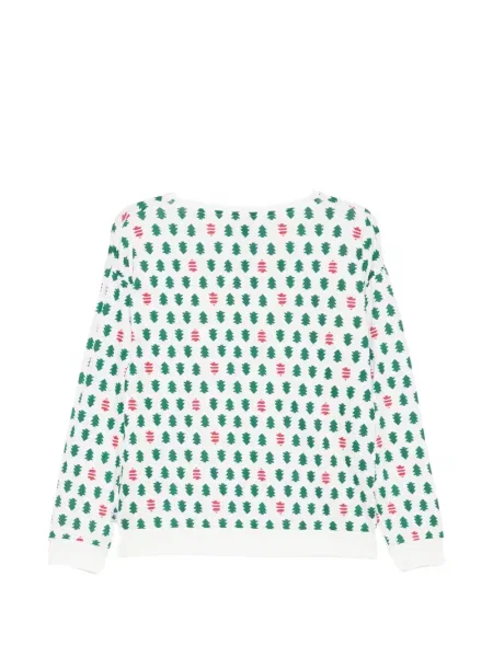 Pijamale Petit Bateau cu imagine alb