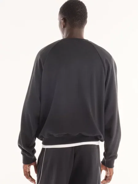 Махровый свитшот New Balance черный