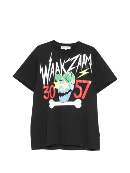 Tricou Walter Van Beirendonck cu imagine negru