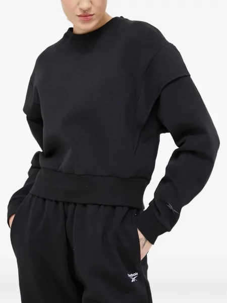 Decupat hanorac Reebok negru