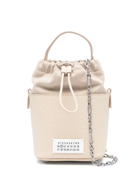 Geantă bucket Maison Margiela maro