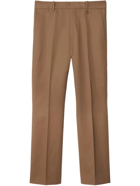 Pantaloni Burberry maro