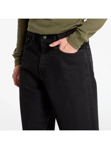 Τζιν GAP Baggy Fit Jeans Black Wash μαύρο