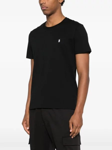 Μπλούζα Polo Ralph Lauren λαιμό σέσουλα μαύρο