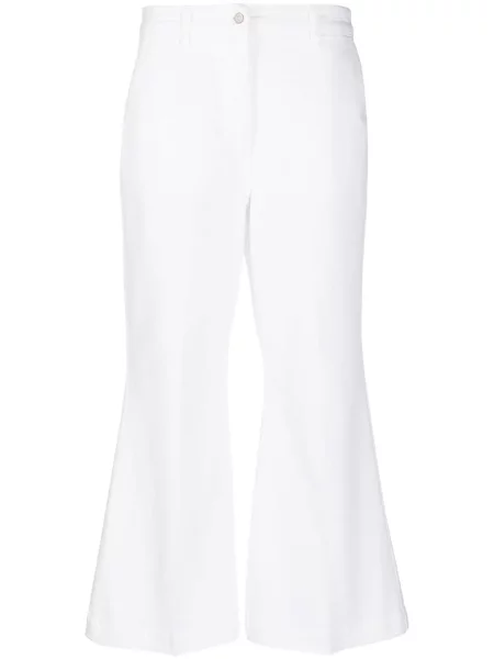 Jeansy dzwony Fabiana Filippi dzwony białe