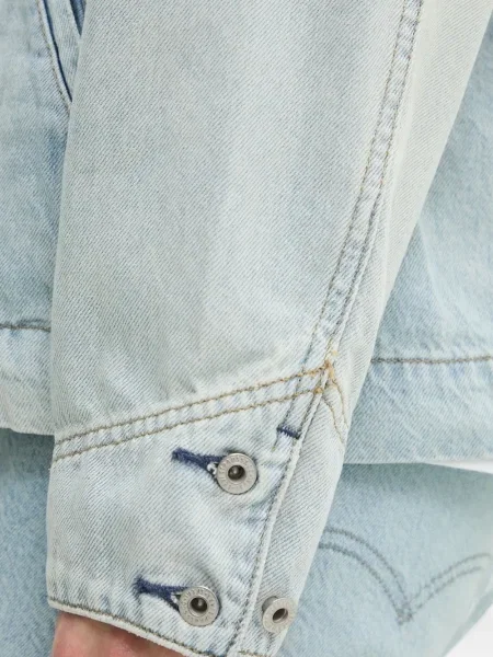 Pantaloni Levi's® de catifea cord cu dungi cu buzunar frontal albastru