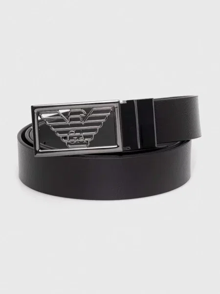 Curea pentru Bărbați Emporio Armani negru