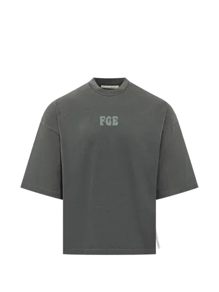 Tricou Fear Of God Essentials din jerseu gri
