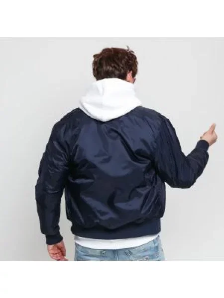 Urban Classics Přechodná bunda námořnická modř černá