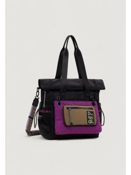 Desigual Rucsac bej / lila negru