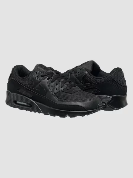 Кросівки NIKE Air Max 90 шкіра/штучна шкіра чорний