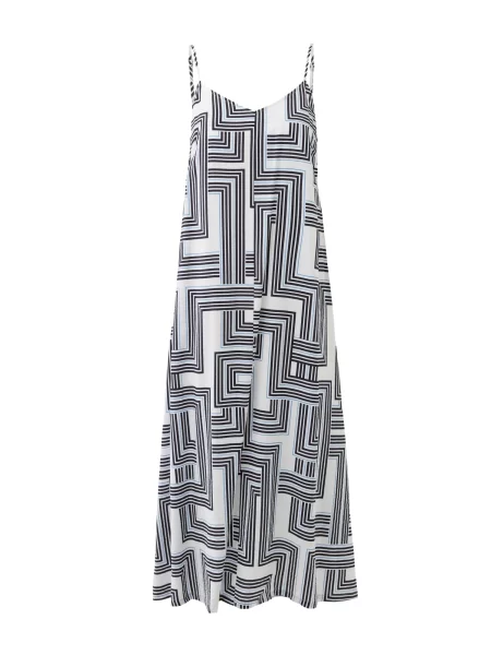 MEXX Rochie de vară negru alb