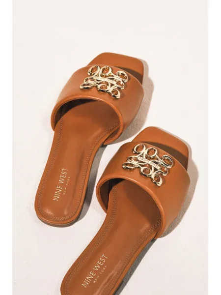 Papuci Nine West bej