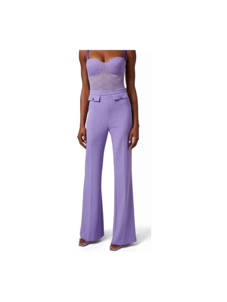 Pantaloni Elisabetta Franchi violet