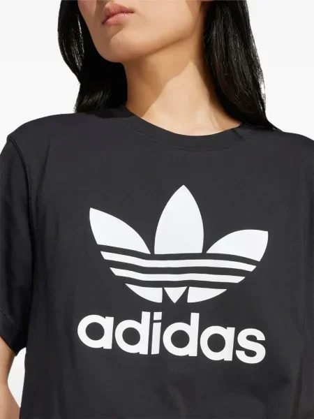 Șosete Adidas cu dungi cu broderie albastru