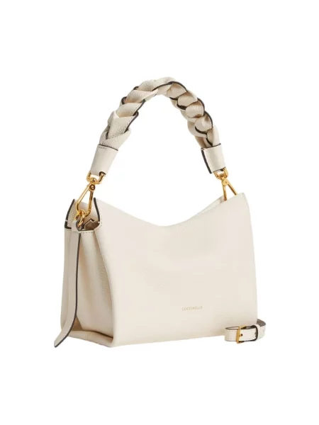 Torebka crossbody Coccinelle biała