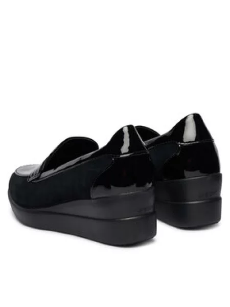Geox Mokaszin D Stardust fekete