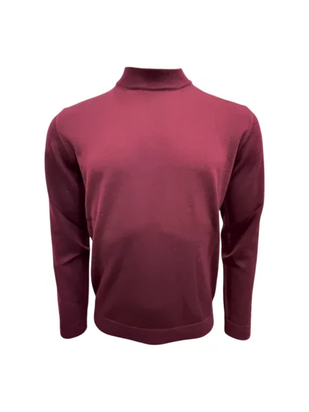 Sweter Roberto Collina wełniany brązowy