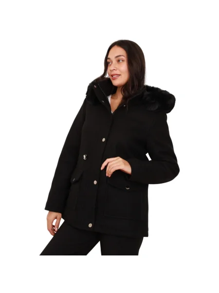 Palton La Modeuse negru