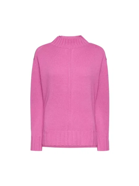 Golf golf Elena Miro' wełniany różowy