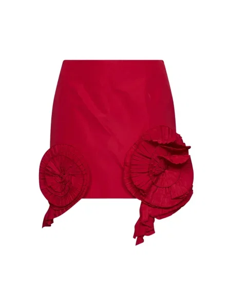 Spódnica Blumarine z tafty czerwona