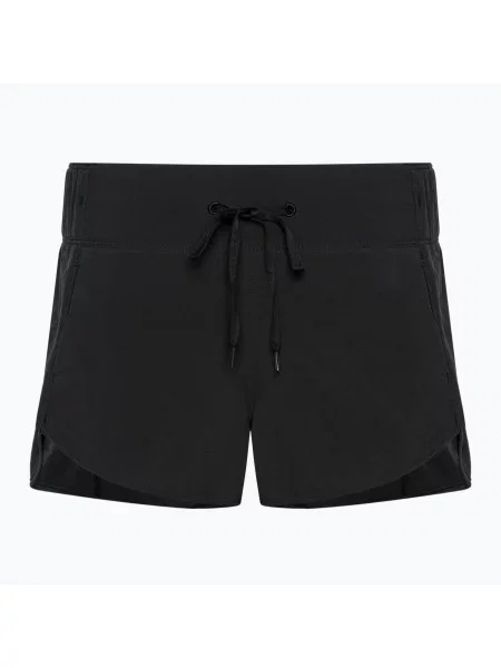 Дамски шорти за плуване Hurley Aquas Solid newprint or black/white бяло