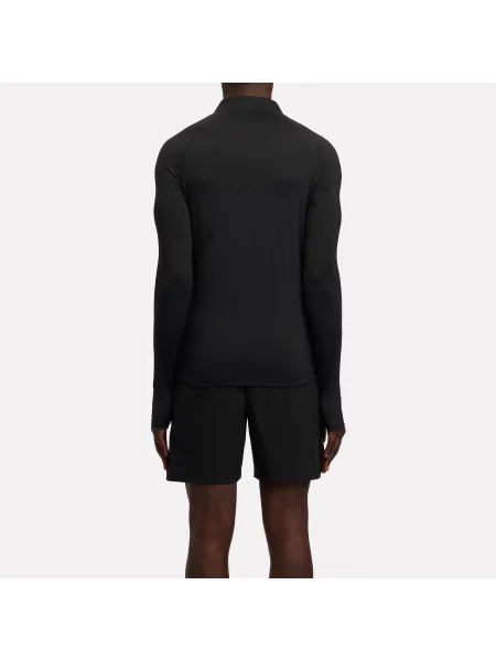 Reebok bluza ID Train Muscle z zamkiem do połowy długości male Black Size: S czarna