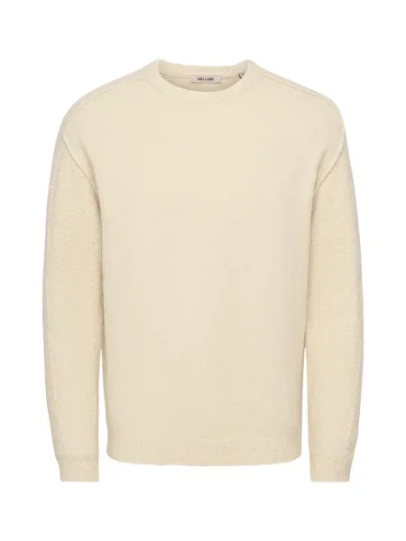 Only & Sons Pulover ONSJAMES nisipiu