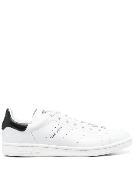 Sneakerși Adidas Stan Smith din piele cu toc înalt negru