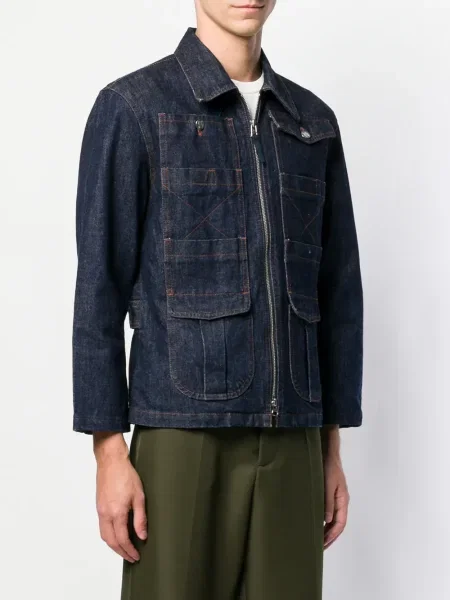 Džínová bunda Jean Paul Gaultier Pre-owned modrá