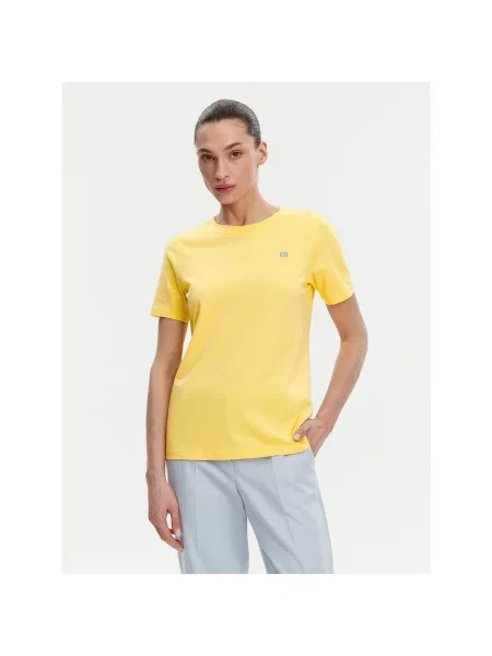 Tommy Hilfiger T-shirt Regular Fit žuta