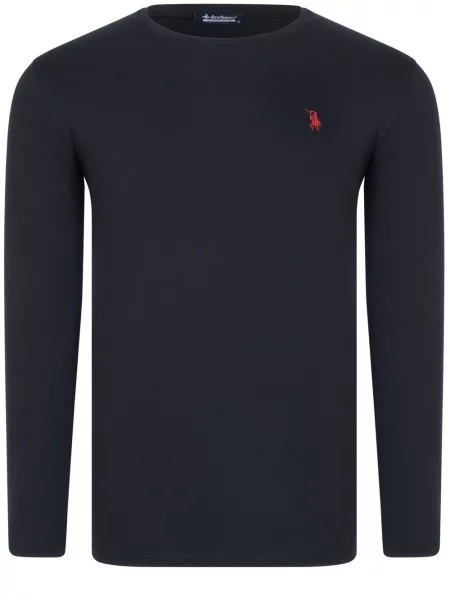 Majica z dolgimi rokavi Dewberry z dolgimi rokavi črna