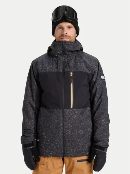 Quiksilver Geacă pentru snowboard Sycamore Printed negru