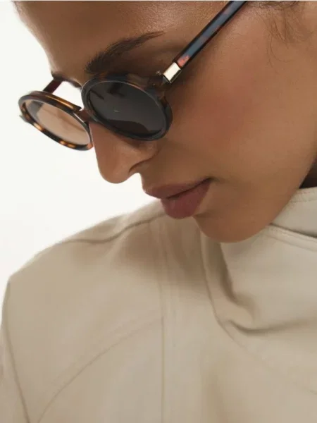 Reserved Ochelari de soare maro-închis maro