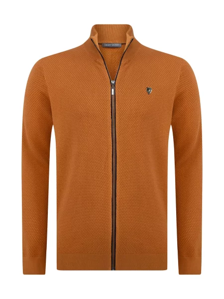 Jacey Quinn Geacă tricotată maro