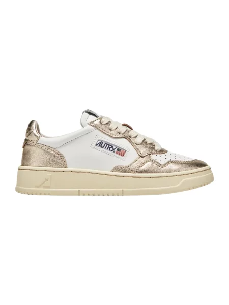 AUTRY sneakersy skórzane Medalist Low białe