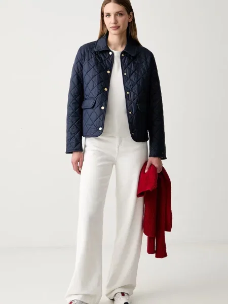Tommy Hilfiger prešita jakna modra