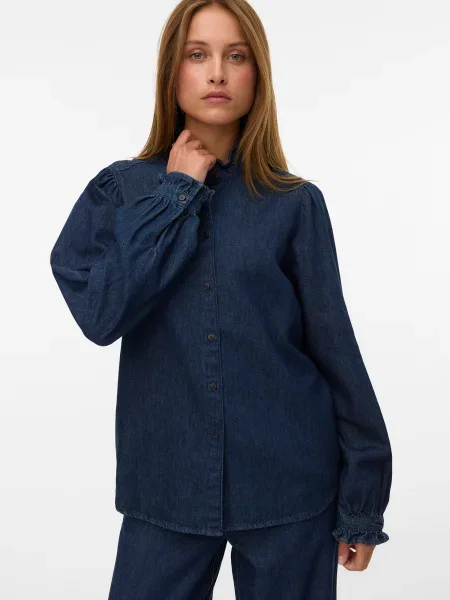 VERO MODA Bluza VMATLA moder denim