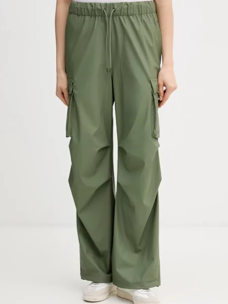 Παντελόνι φόρμας Rains Pocket Rain Pants Wide W3 πράσινο