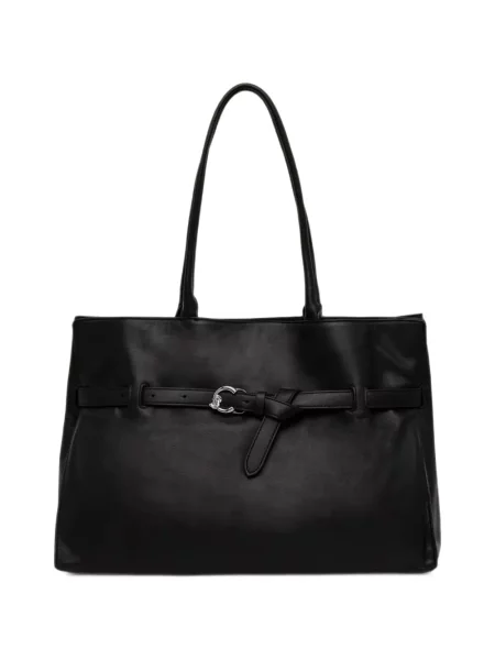 Geantă shopper Coccinelle din piele negru