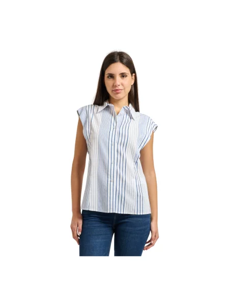 Koszula Manila Grace bez rękawów biała