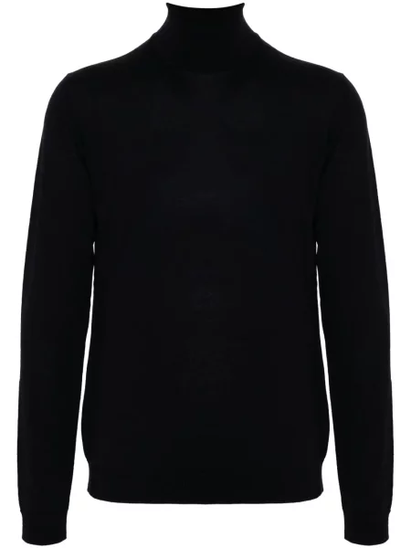 Sweter Roberto Collina wełniany niebieski